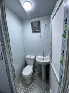 كرفان حمامات للبيع متنقل وثابت