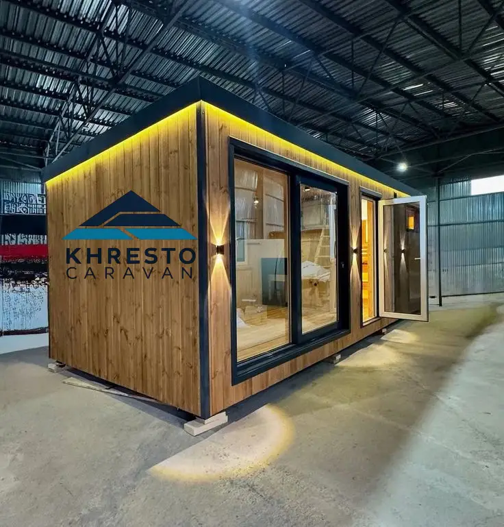 كرفانات خشبية للبيع