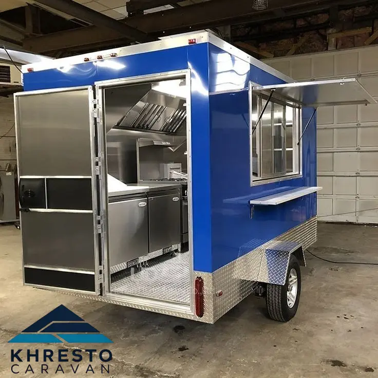 أشكال عربات الطعام المتنقلة